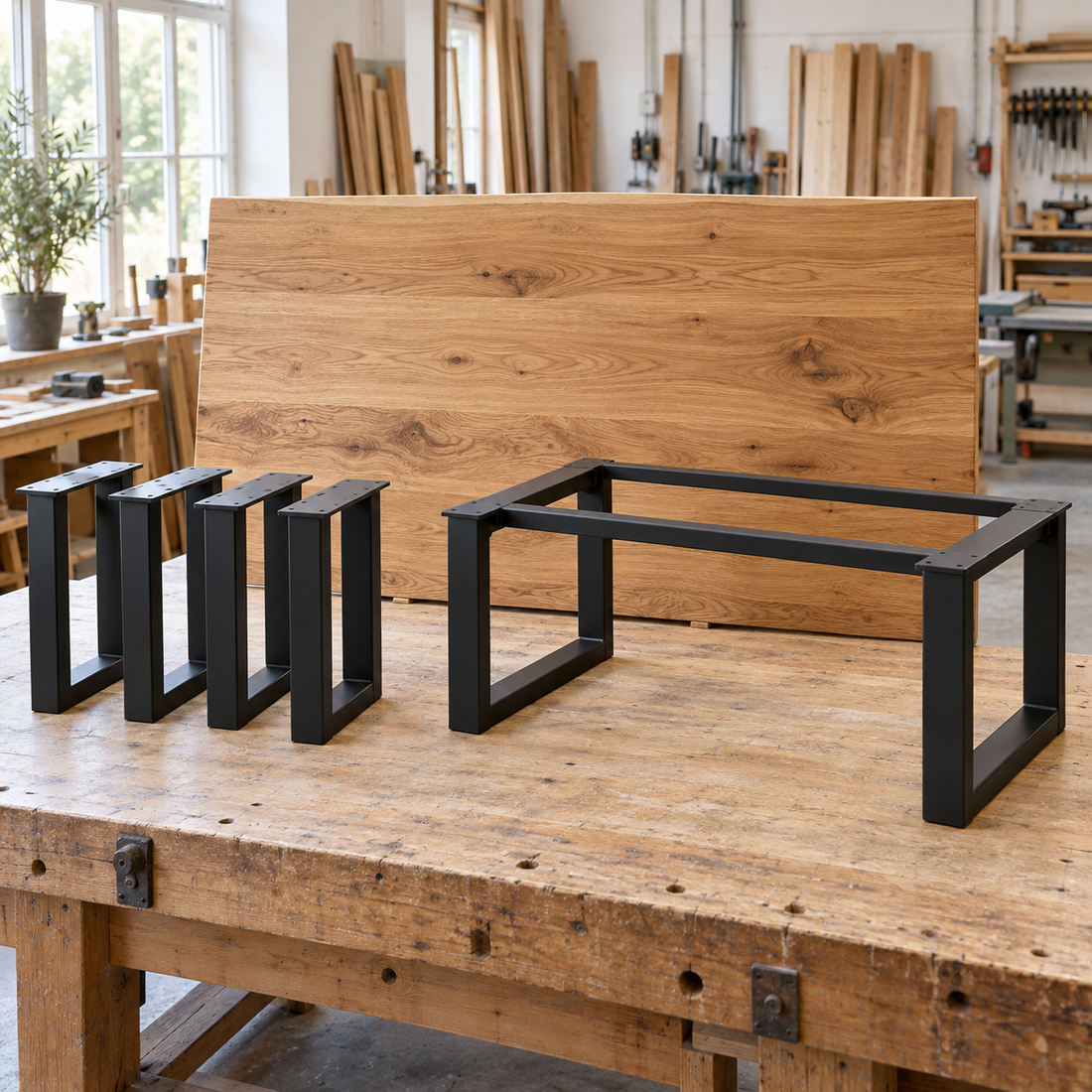 Table legs or a complete table base: which should you choose?