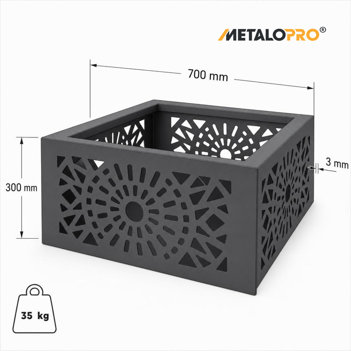 Metalno ognjište Morion M2