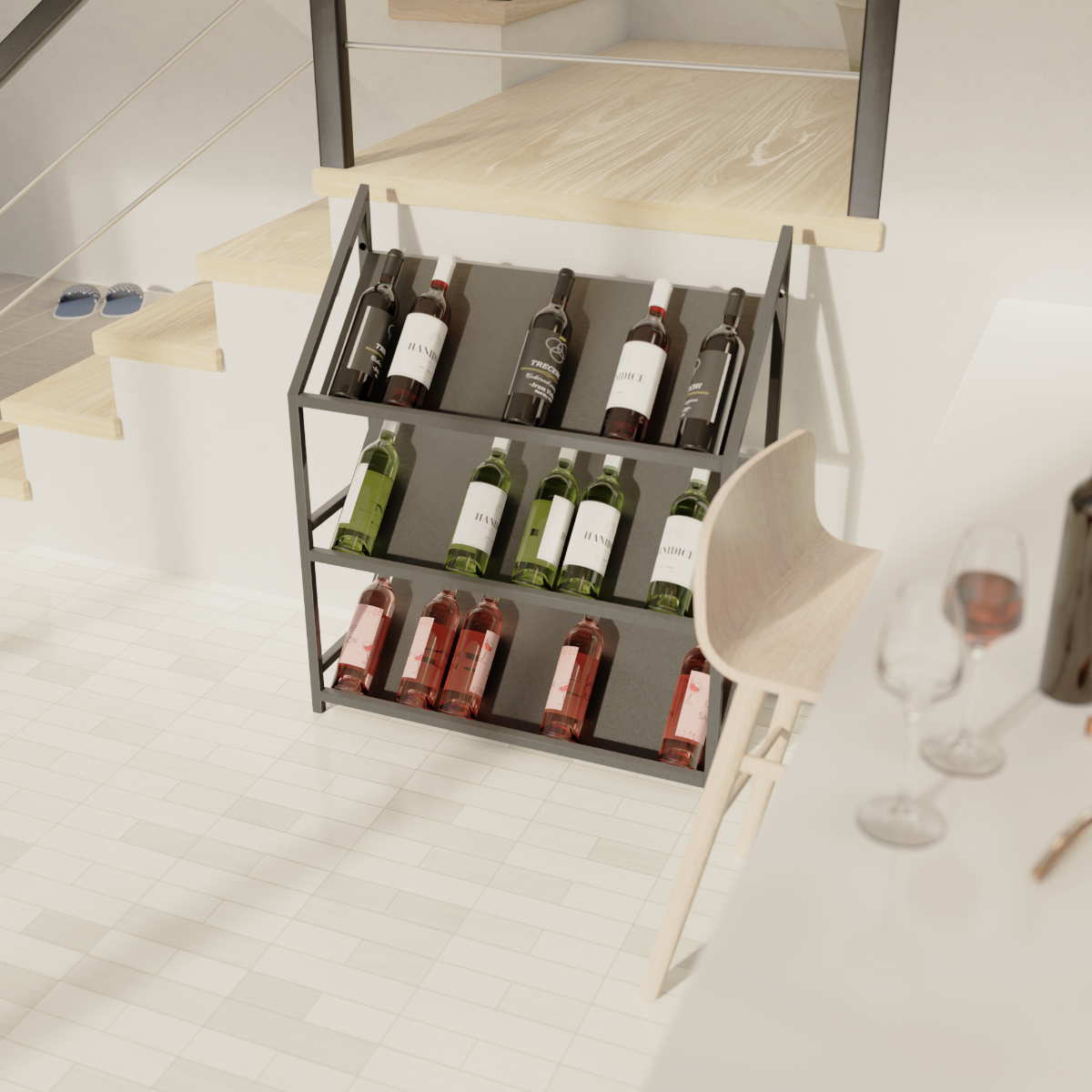 Stalak za vino – Bordeaux